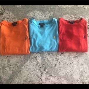 Bundle of 3 Polo Cotton Jersey Long-Sleeve